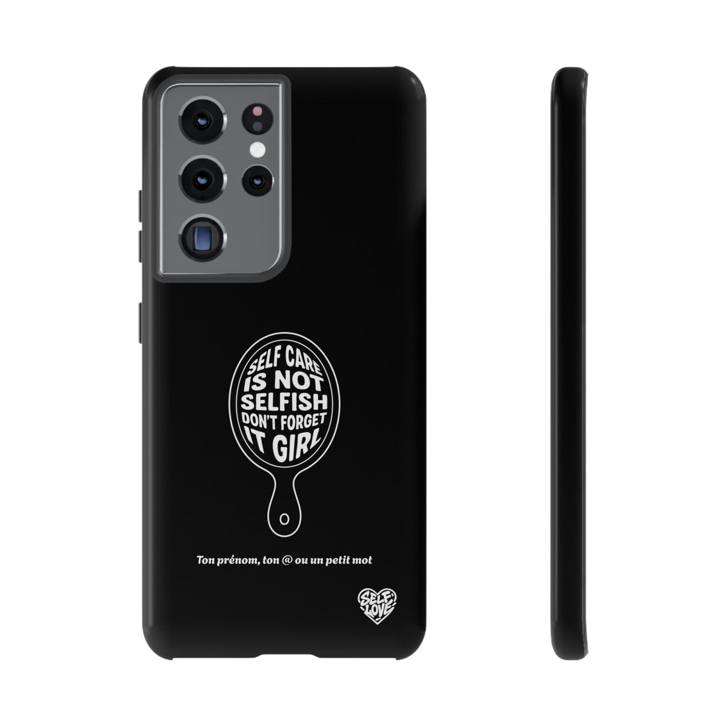 Self Care - Coque Samsung (noir)