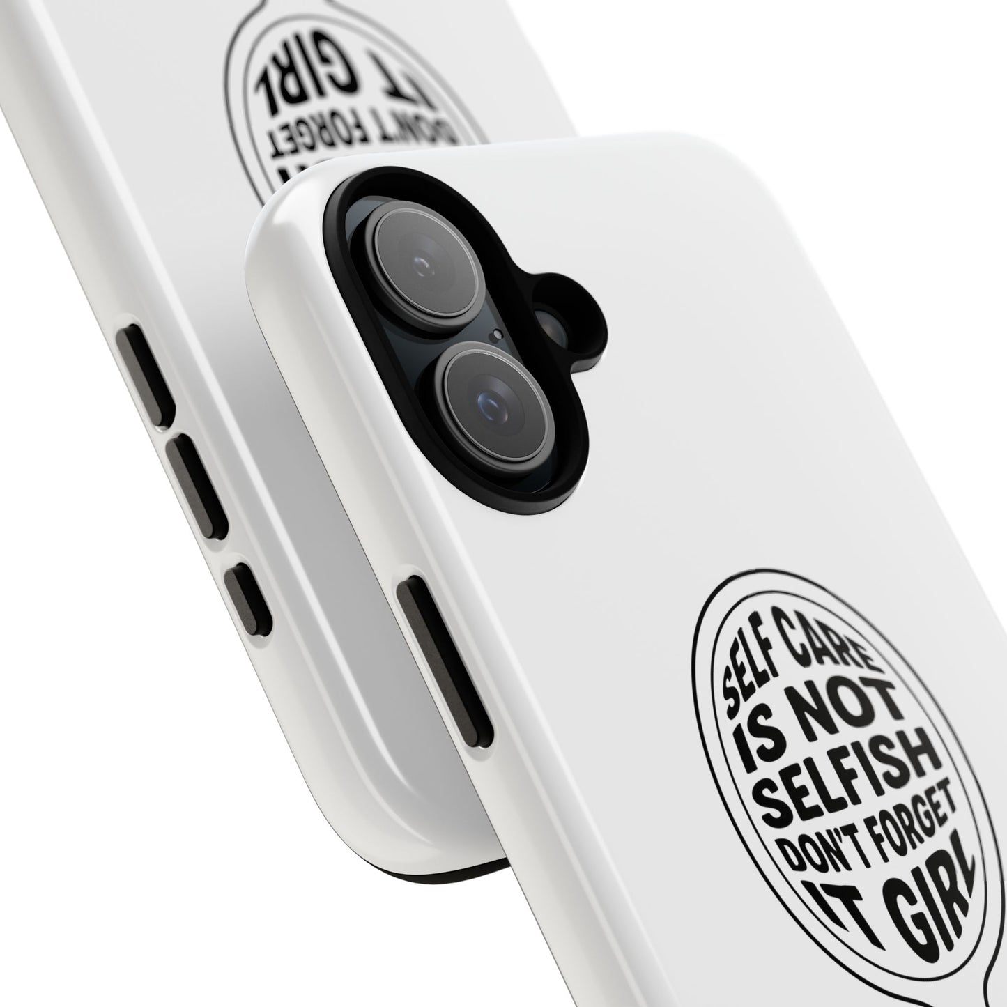 Self Care - Coque iPhone (blanc)