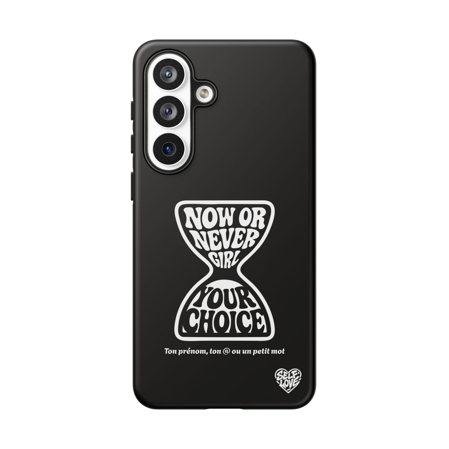Now Or Never Girl - Coque Samsung (noir)