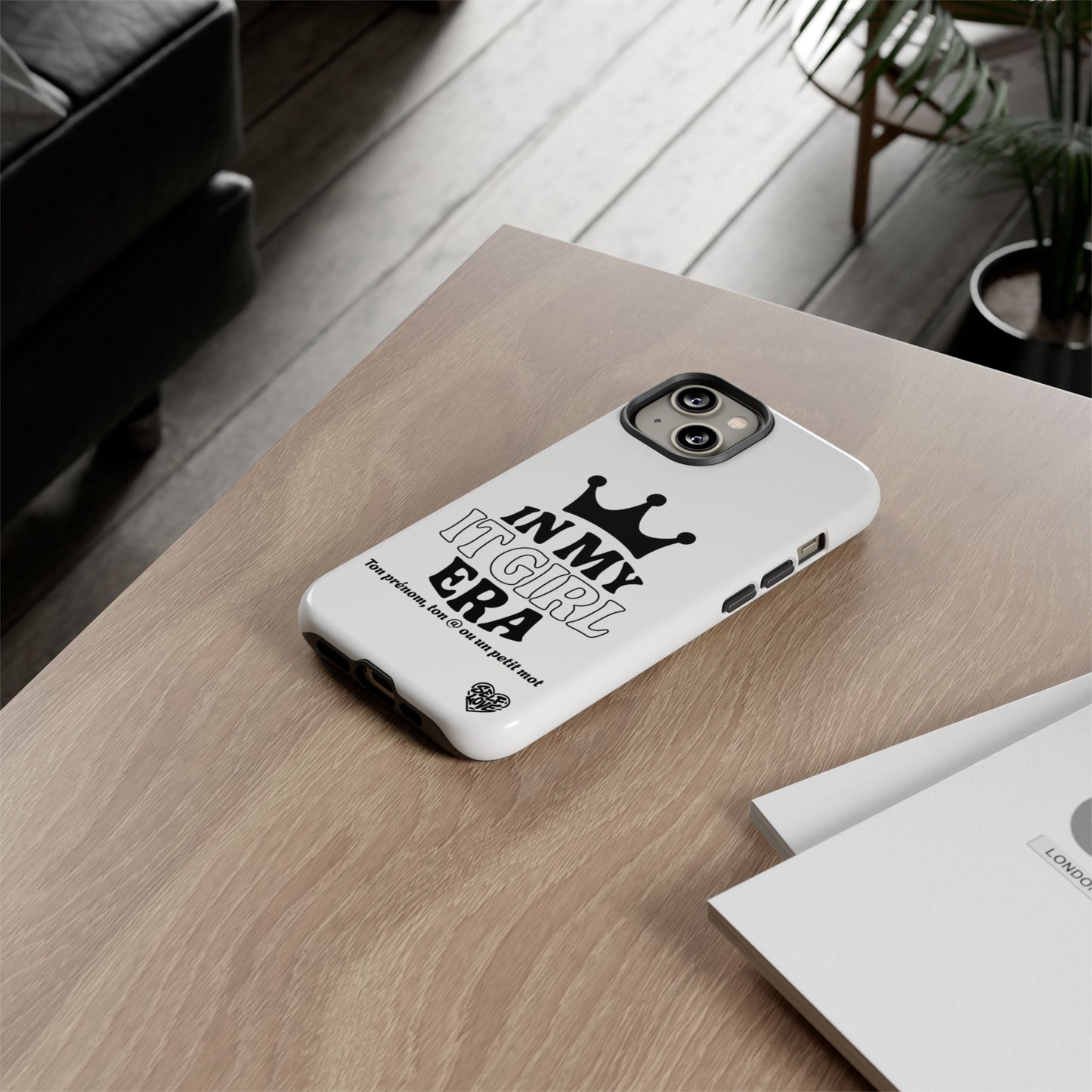 In My It Girl Era - Coque iPhone (blanc)