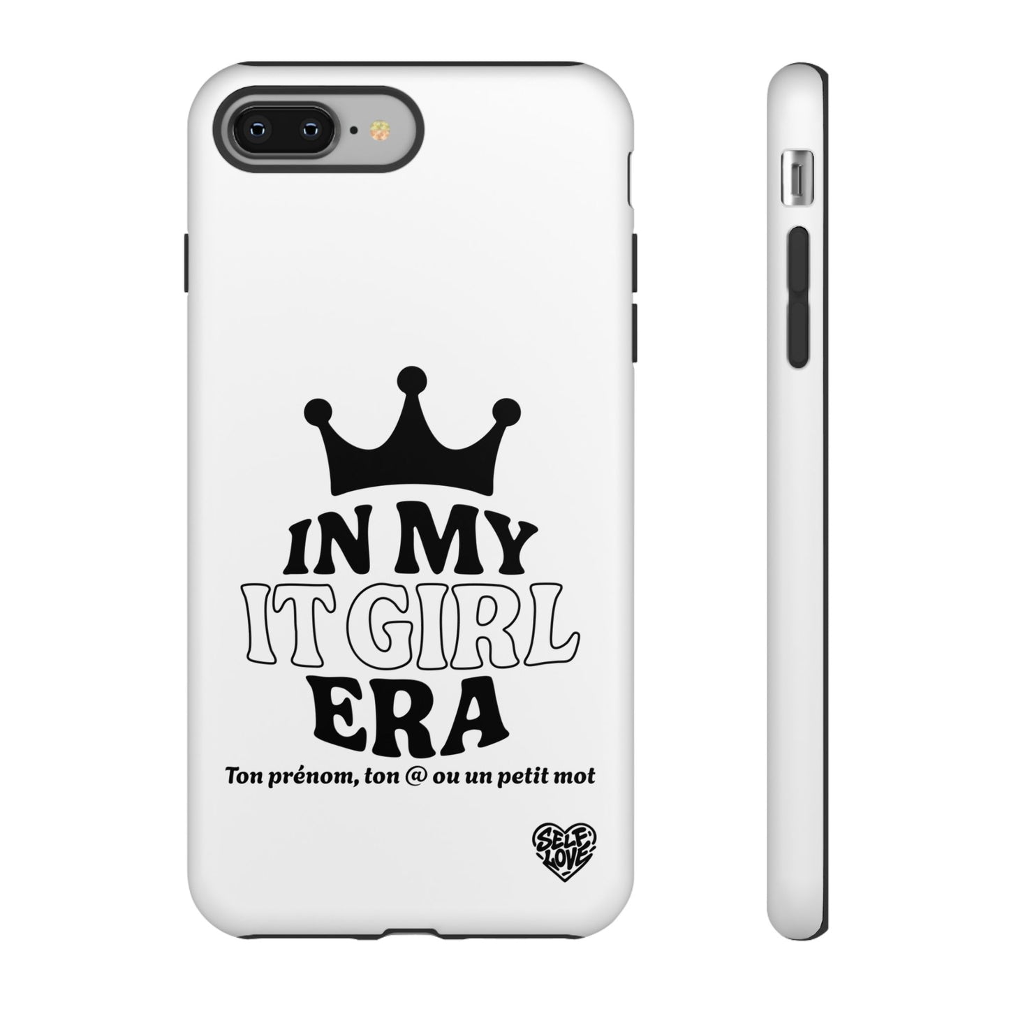 In My It Girl Era - Coque iPhone (blanc)