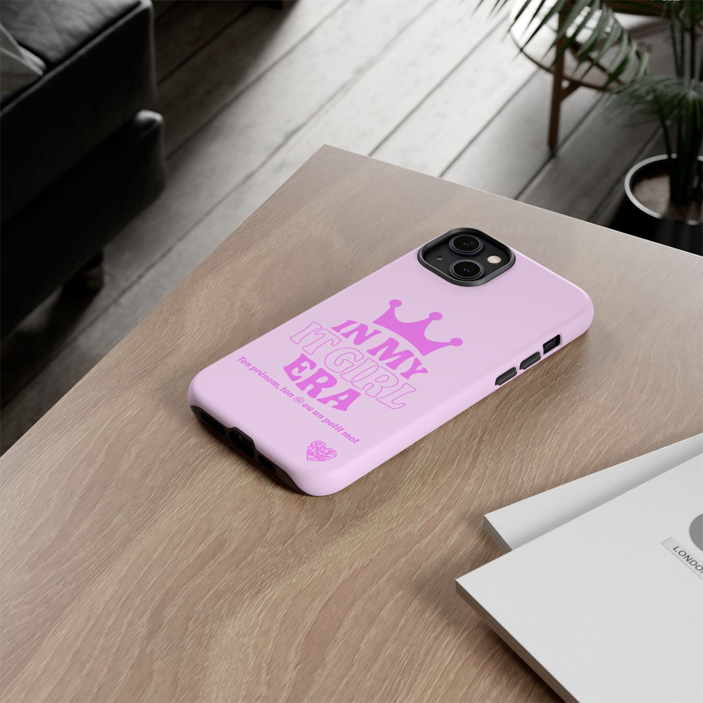 In My It Girl Era - Coque iPhone (rose)