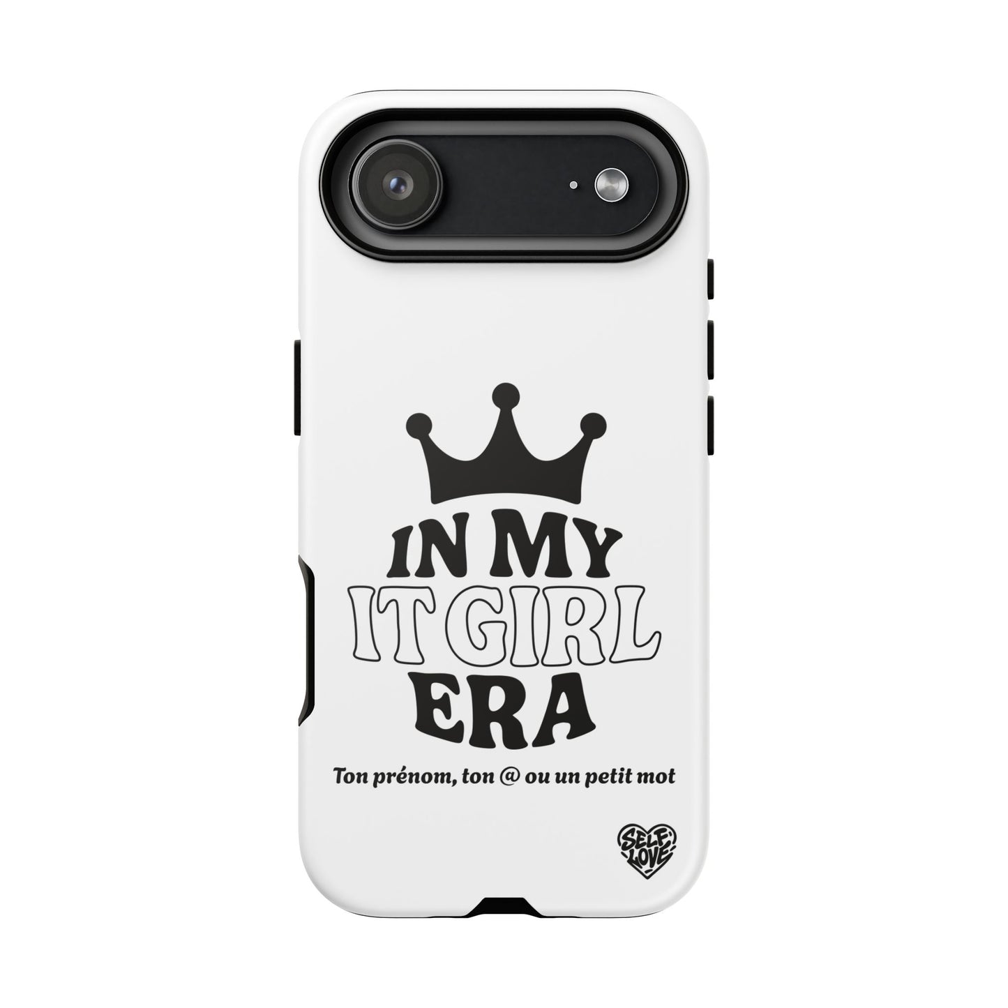 In My It Girl Era - Coque iPhone (blanc)