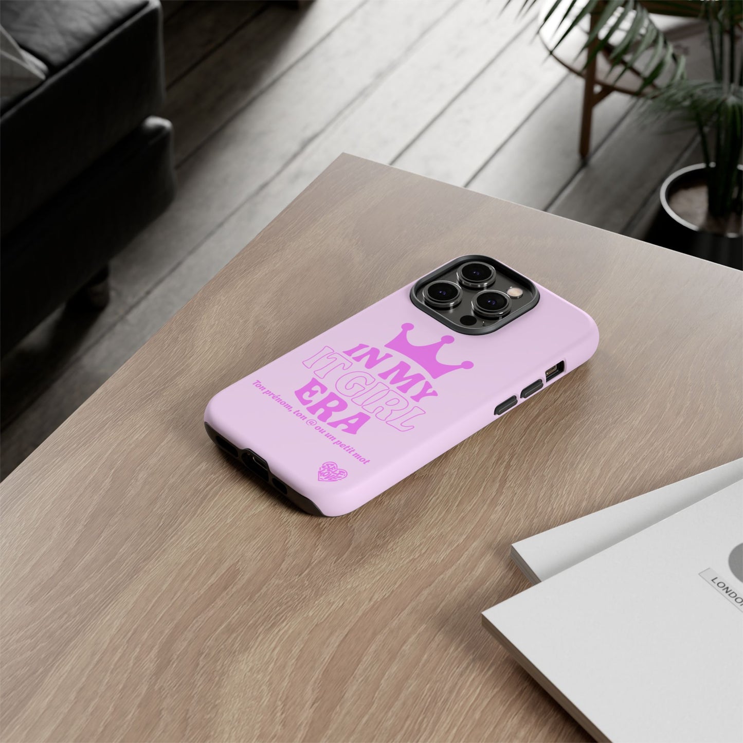 In My It Girl Era - Coque iPhone (rose)