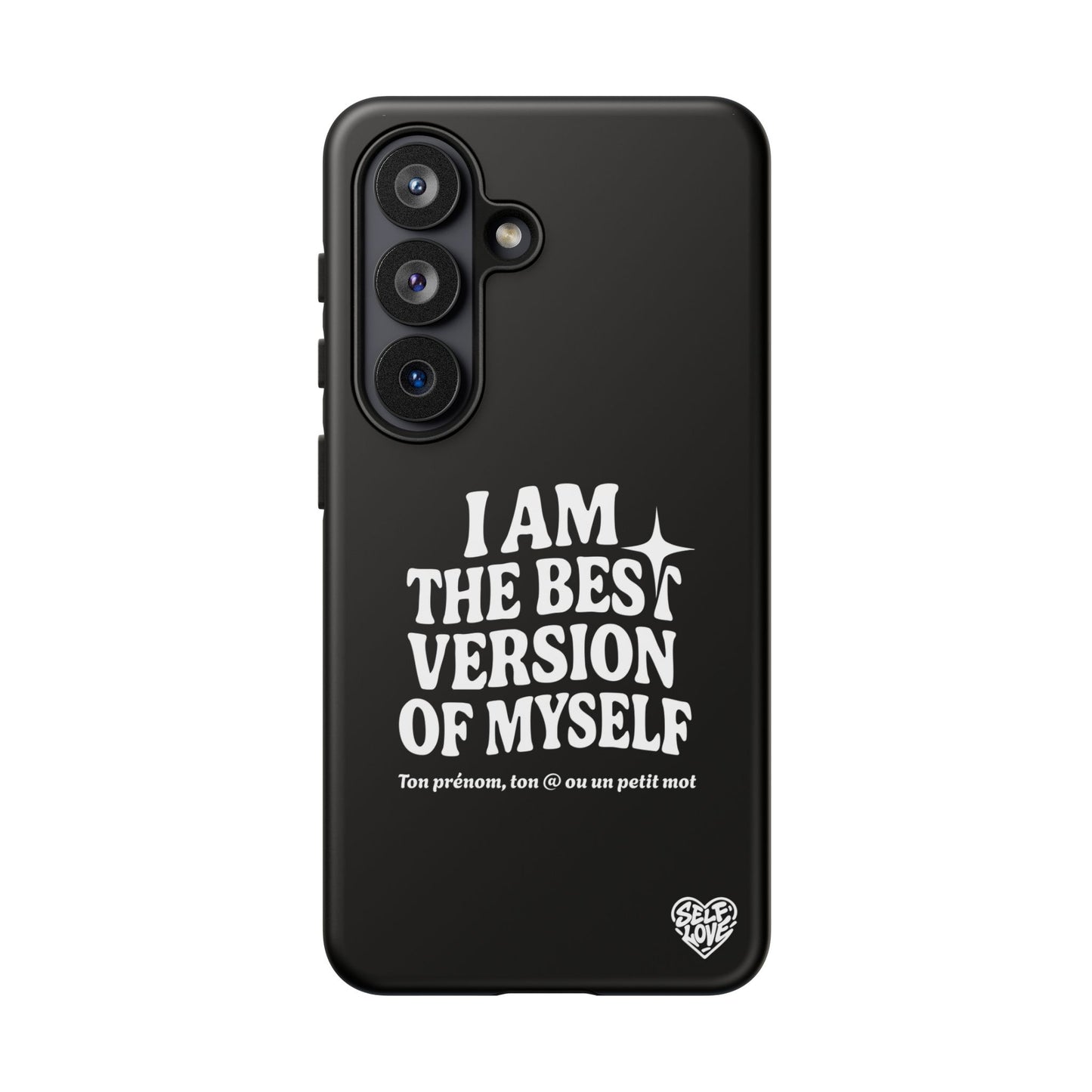 I Am The Best Version Of Myself - Coque Samsung (noir)