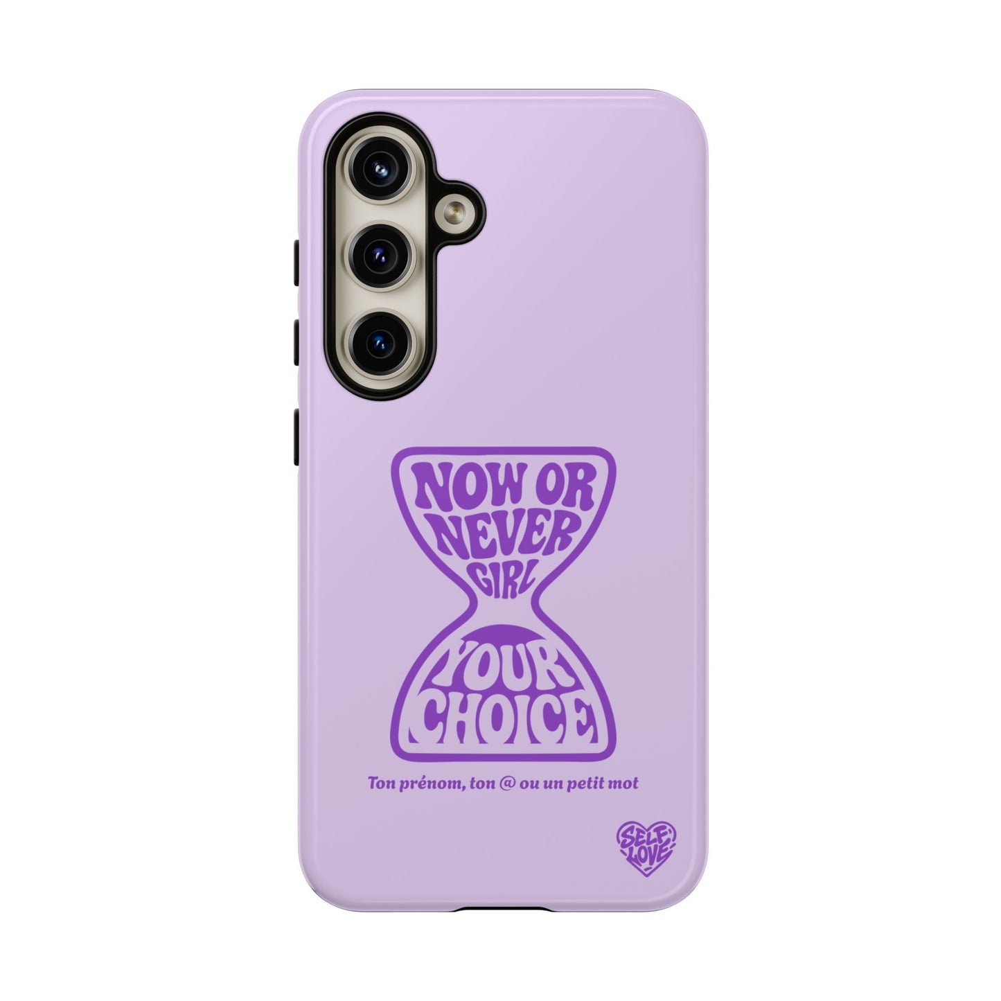 Now Or Never Girl - Coque Samsung (violet)