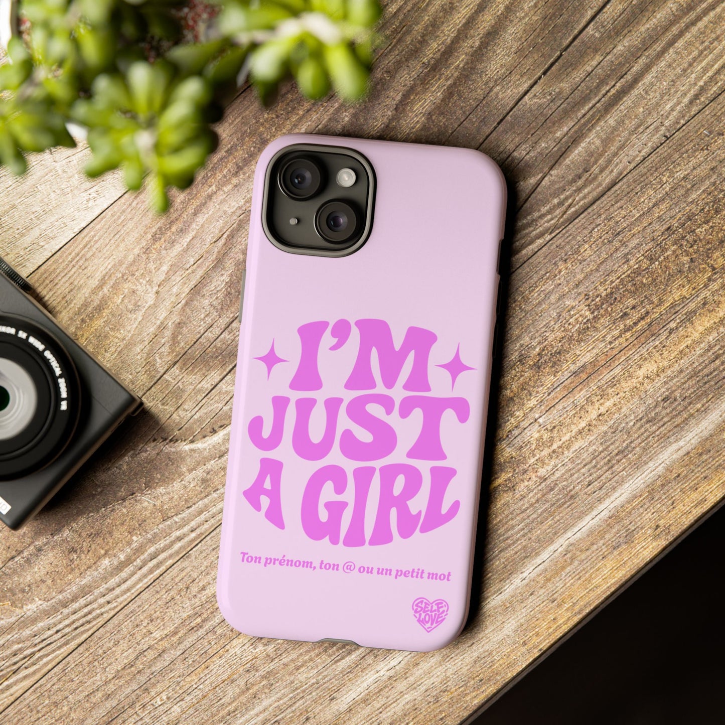 Im Just A Girl - Coque iPhone