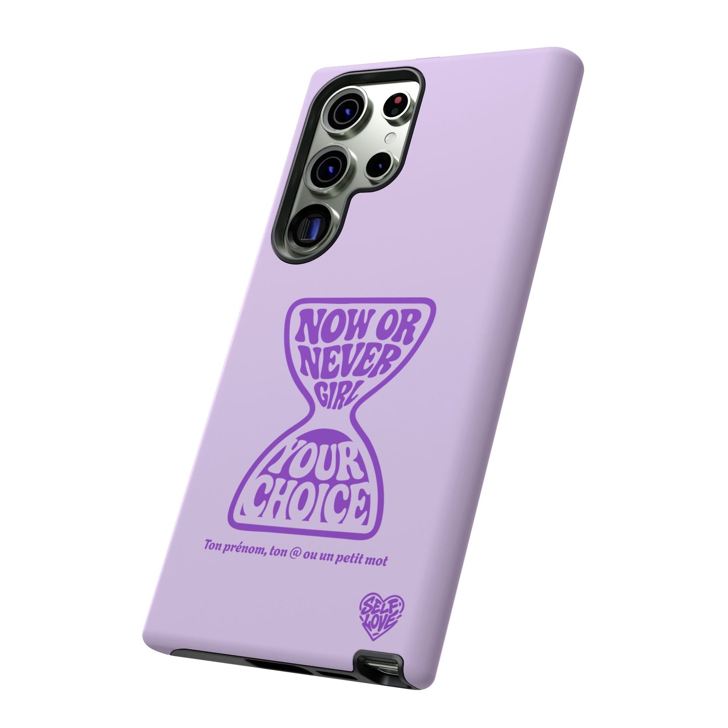 Now Or Never Girl - Coque Samsung (violet)