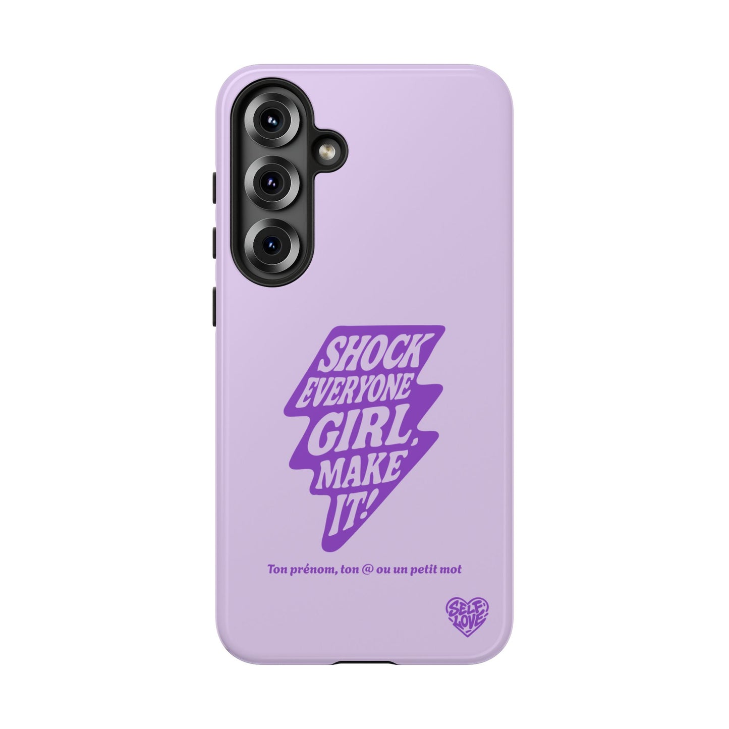 Shock Everyone - Coque Samsung (violet)