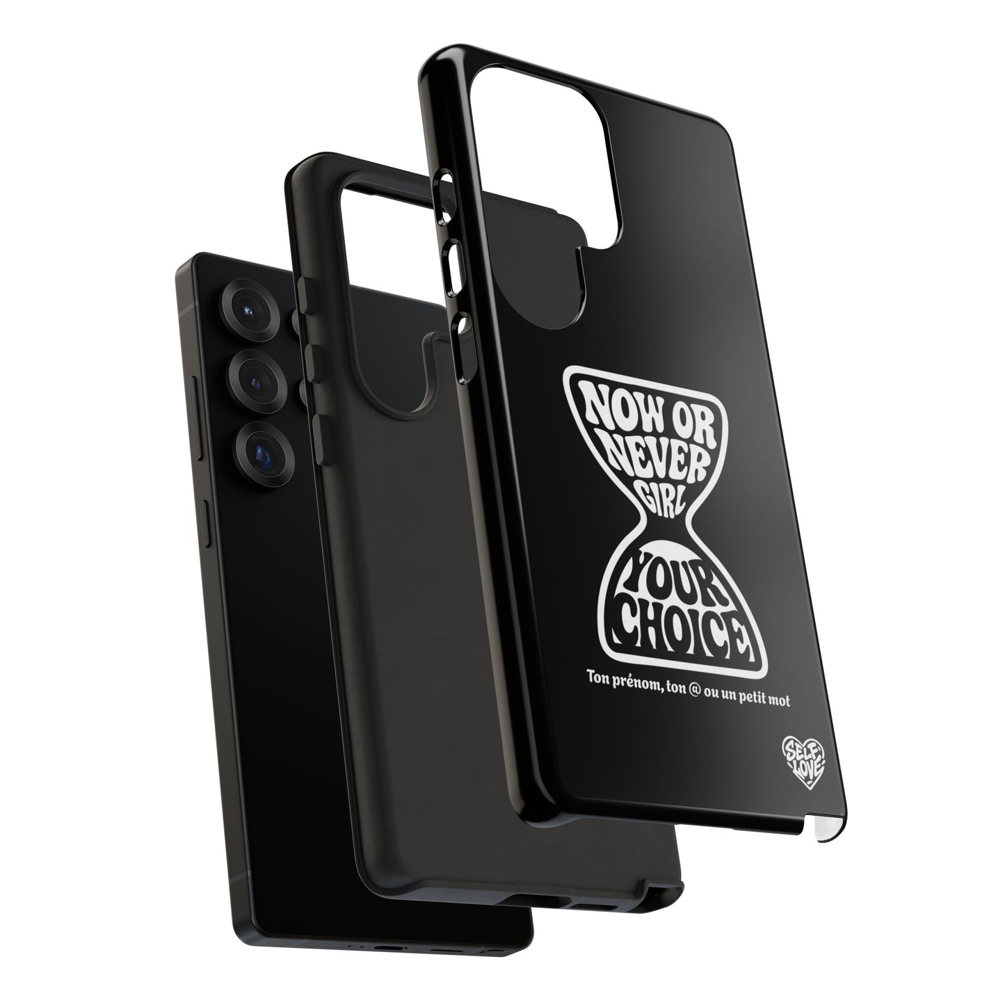 Now Or Never Girl - Coque Samsung (noir)