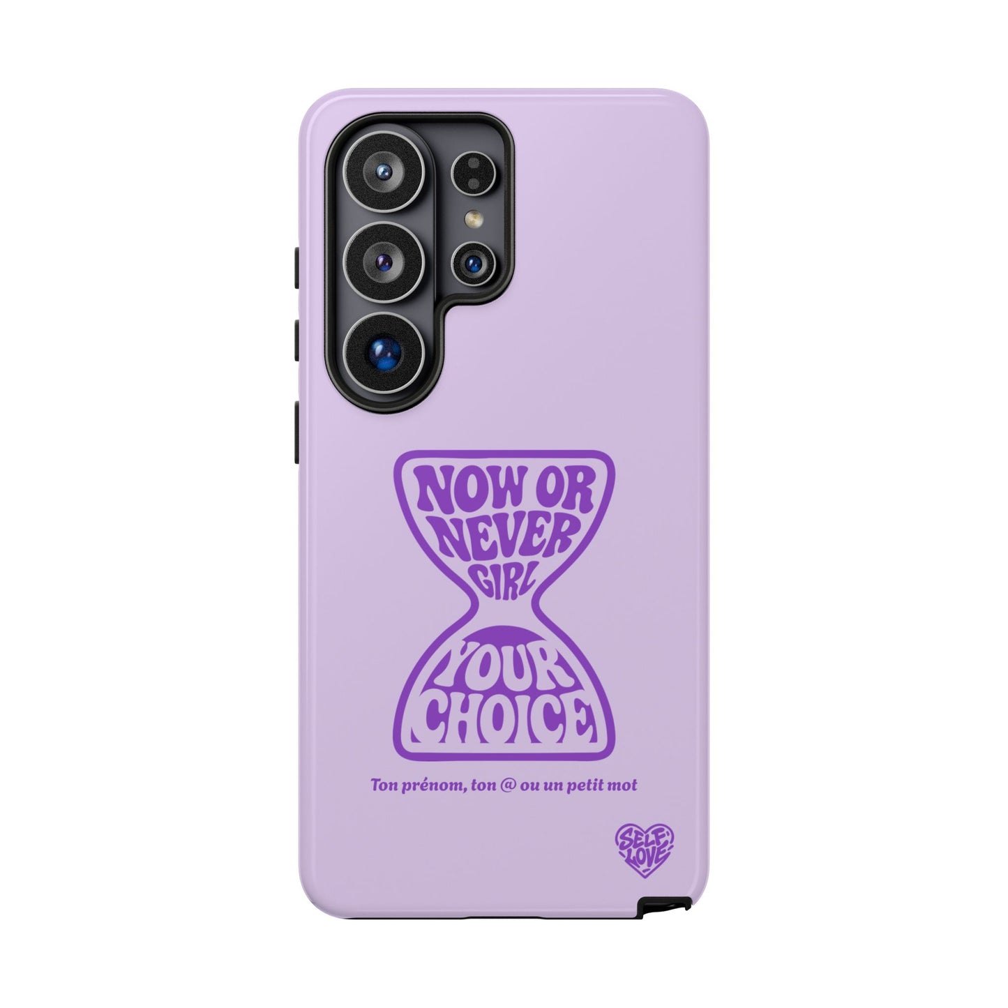 Now Or Never Girl - Coque Samsung (violet)