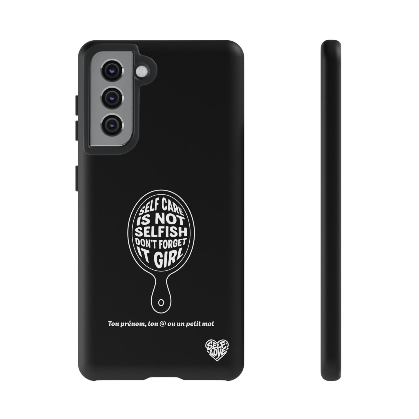 Self Care - Coque Samsung (noir)