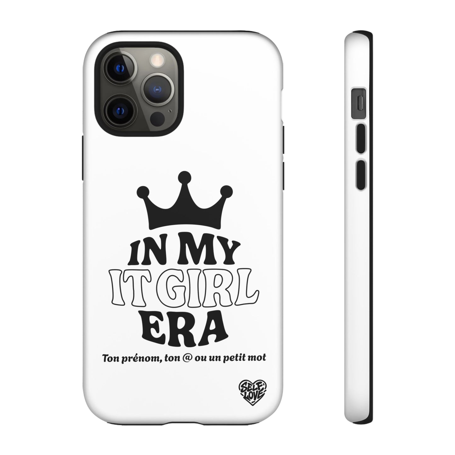 In My It Girl Era - Coque iPhone (blanc)