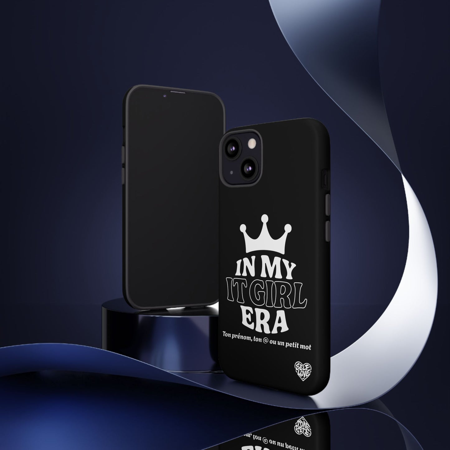 In My It Girl Era - Coque iPhone (noir)