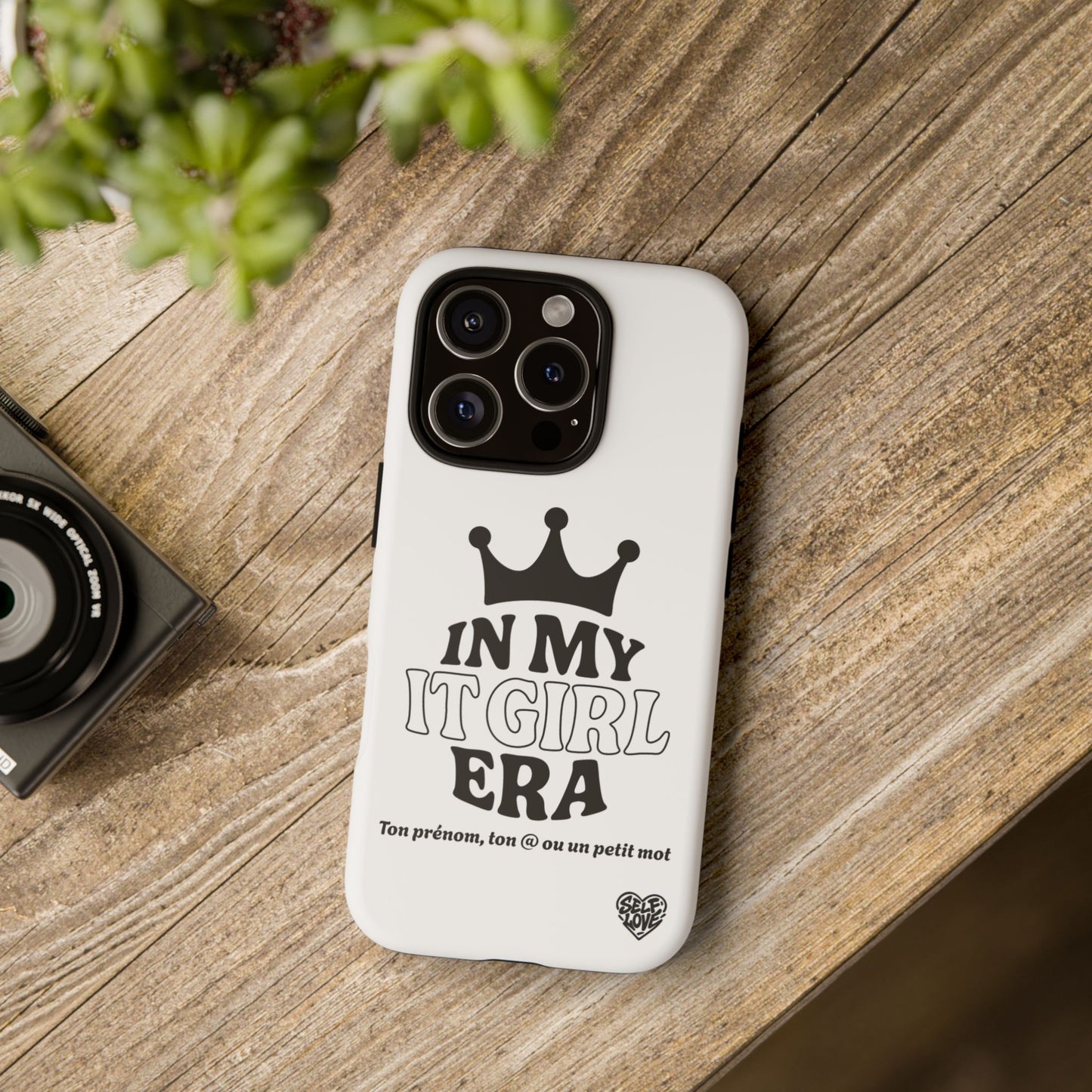 In My It Girl Era - Coque iPhone (blanc)