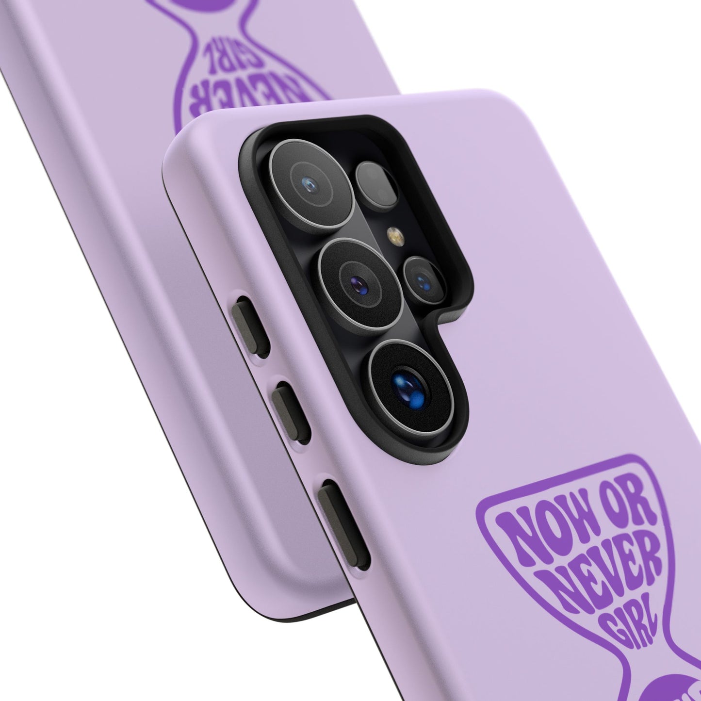 Now Or Never Girl - Coque Samsung (violet)