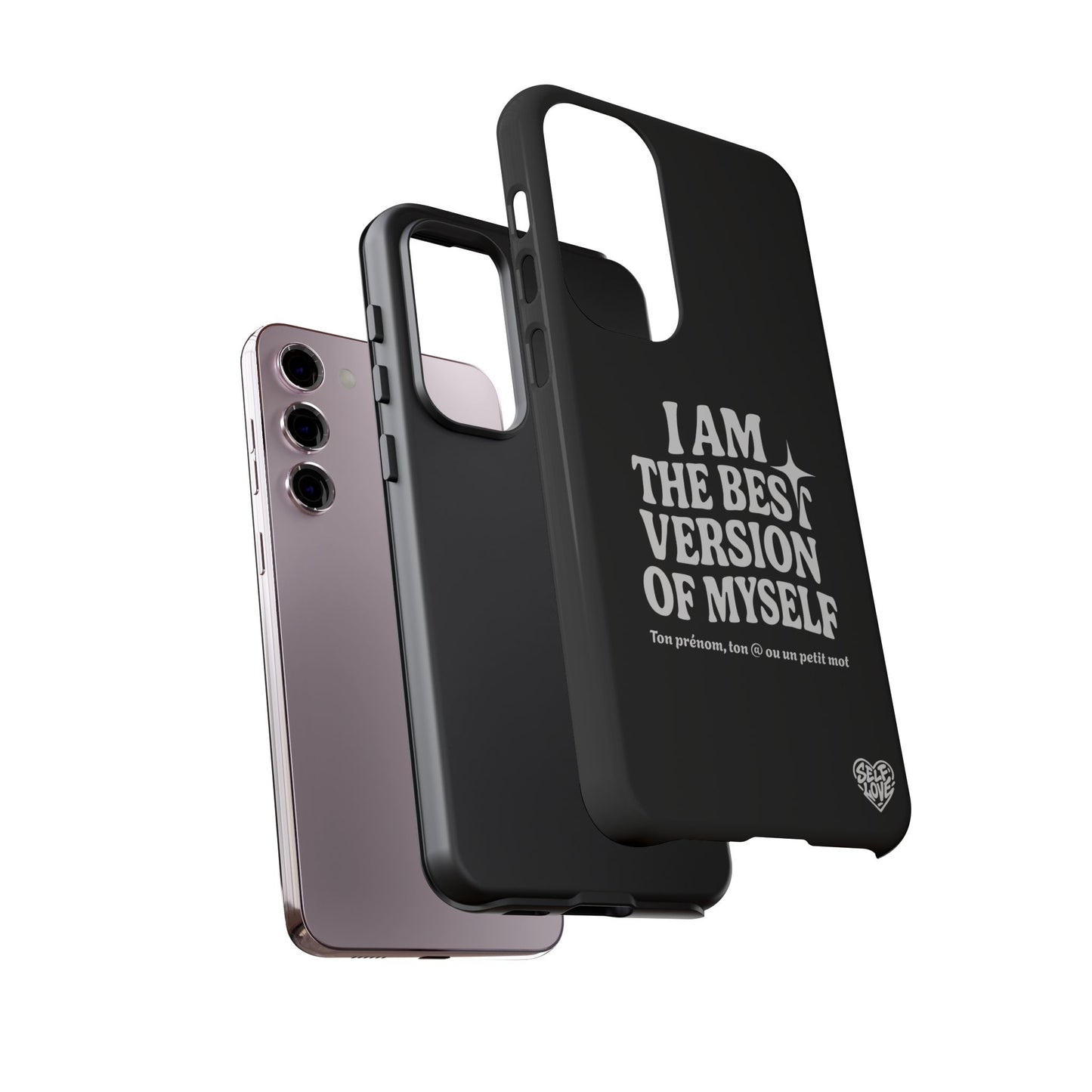 I Am The Best Version Of Myself - Coque Samsung (noir)
