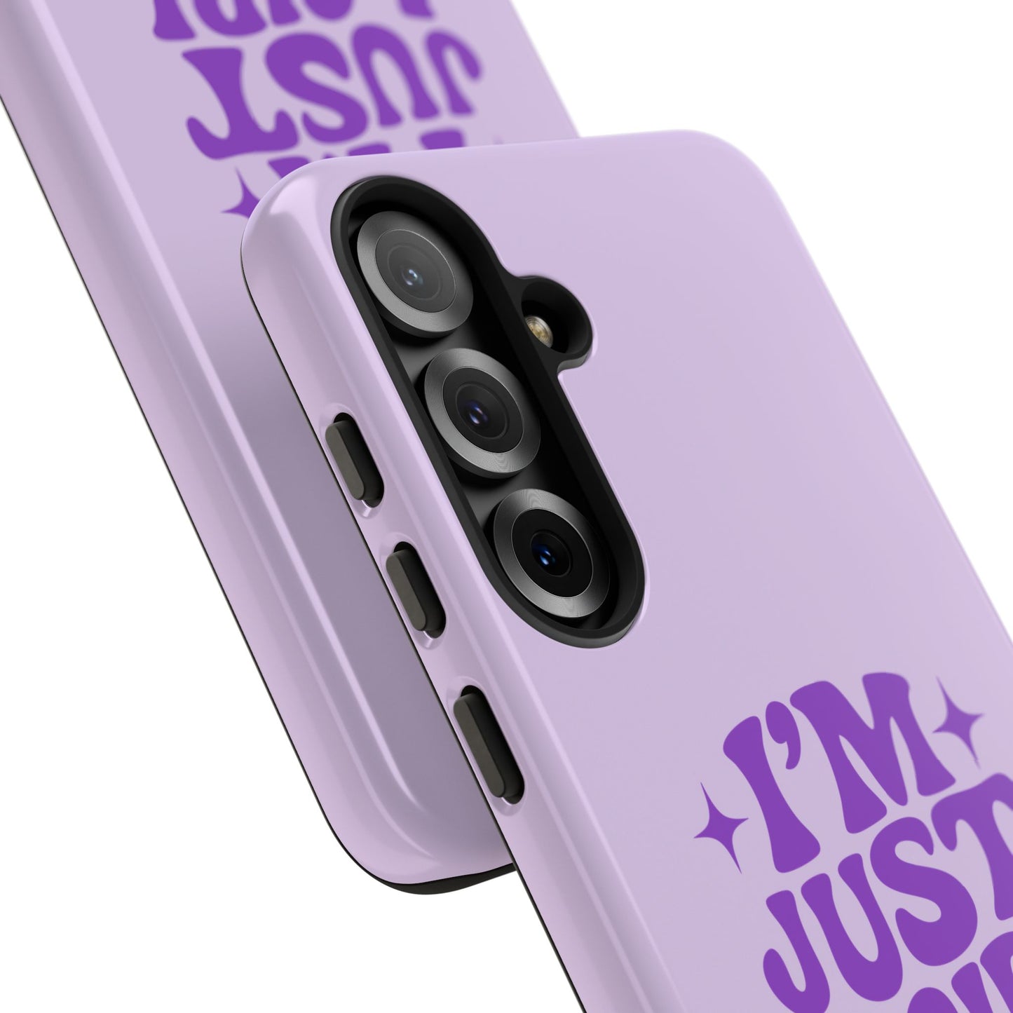 Im Just A Girl - Coque Samsung (violet)