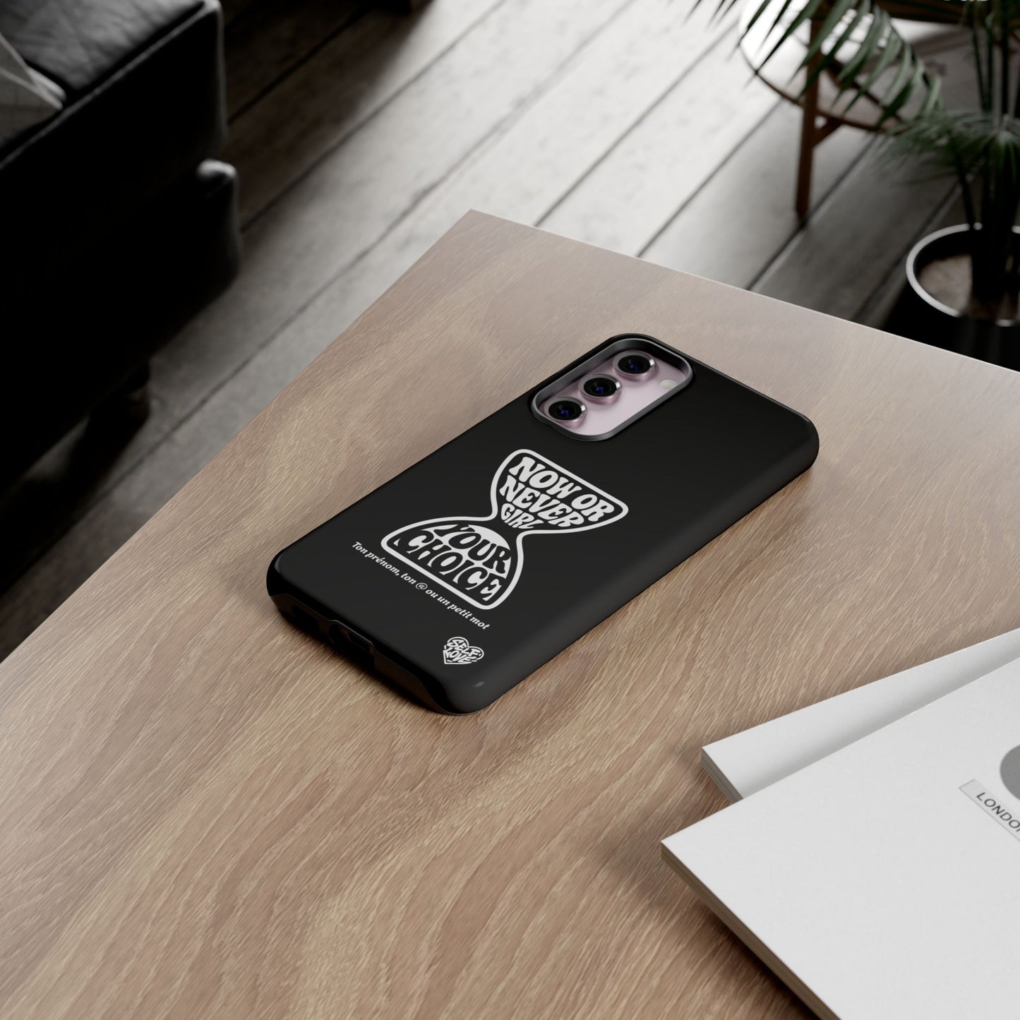 Now Or Never Girl - Coque Samsung (noir)