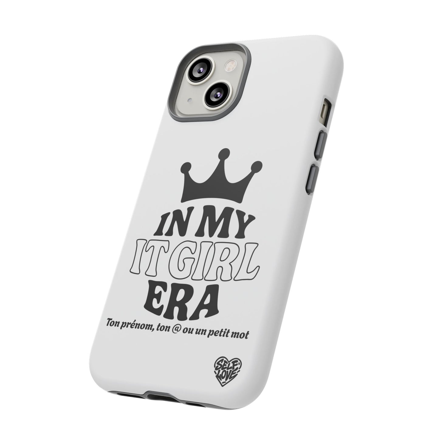 In My It Girl Era - Coque iPhone (blanc)