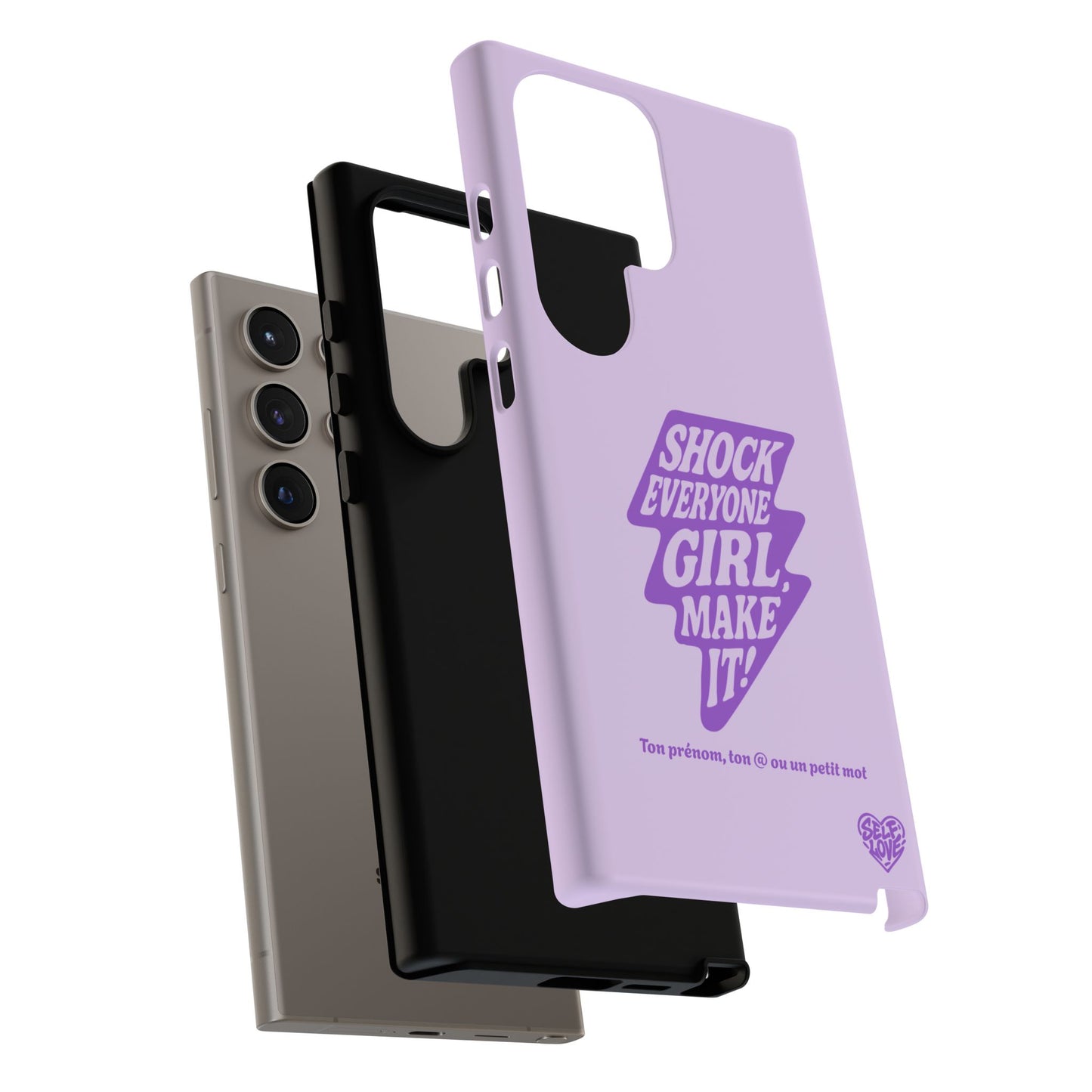 Shock Everyone - Coque Samsung (violet)
