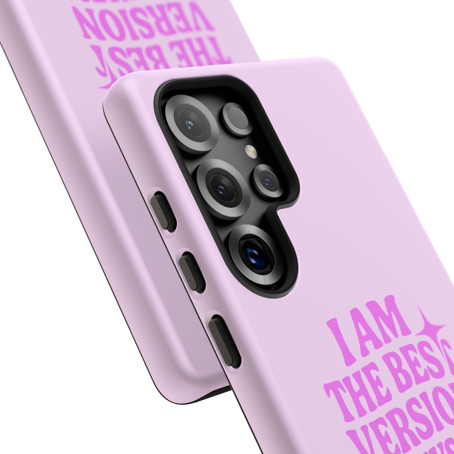 I Am The Best Version Of Myself - Coque Samsung (rose)