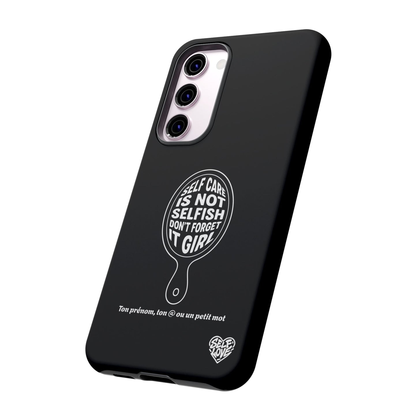 Self Care - Coque Samsung (noir)