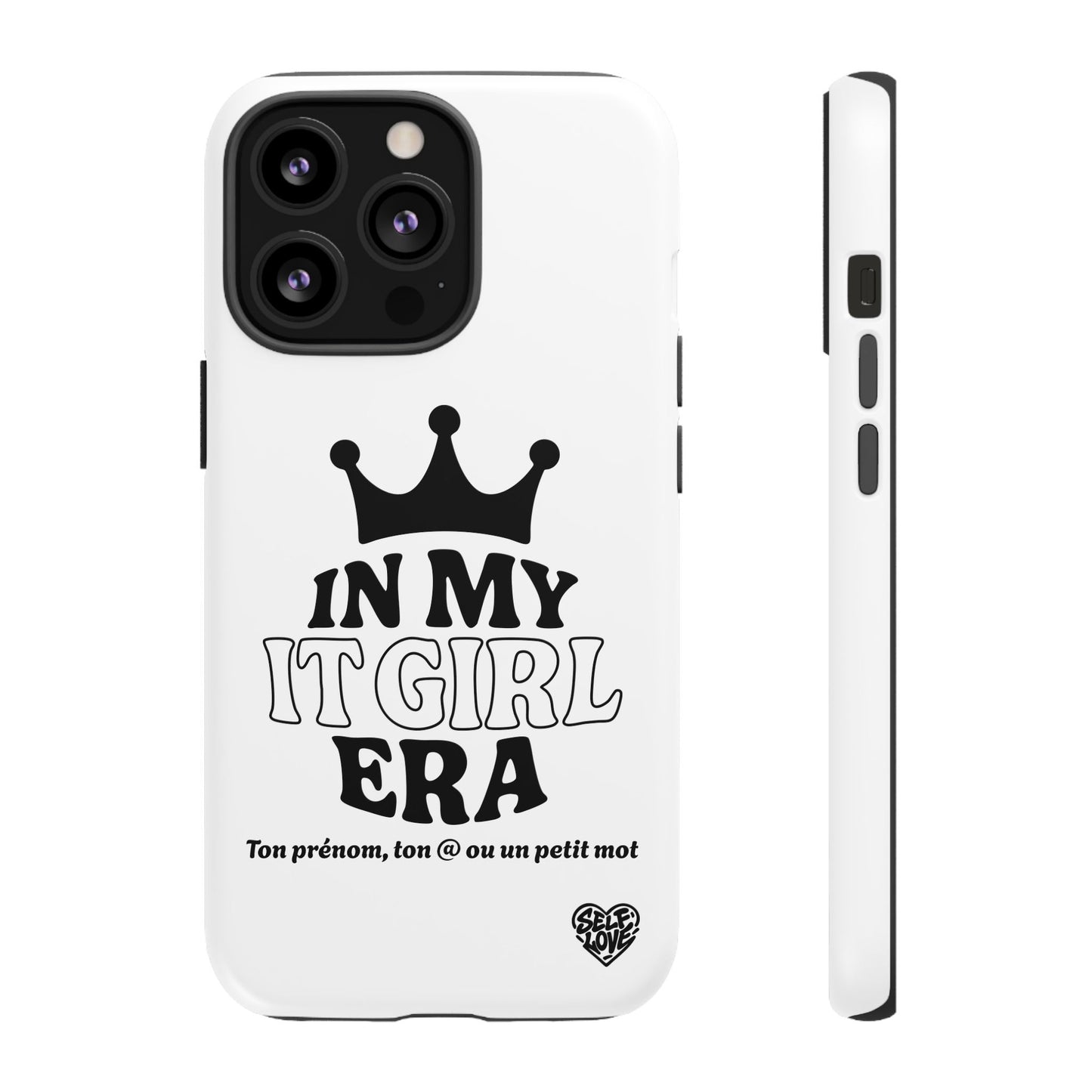 In My It Girl Era - Coque iPhone (blanc)