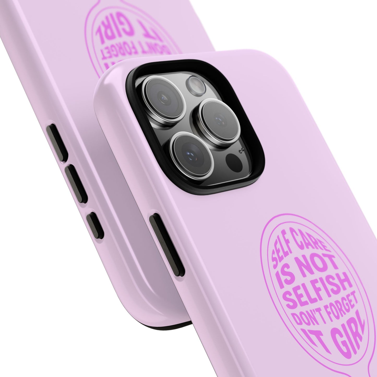 Self Care - Coque iPhone (rose)