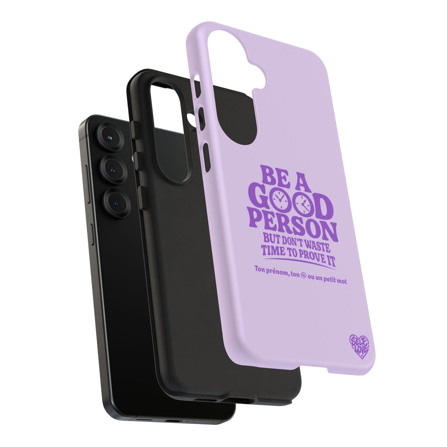 Be A Good Person - Coque Samsung (violet)