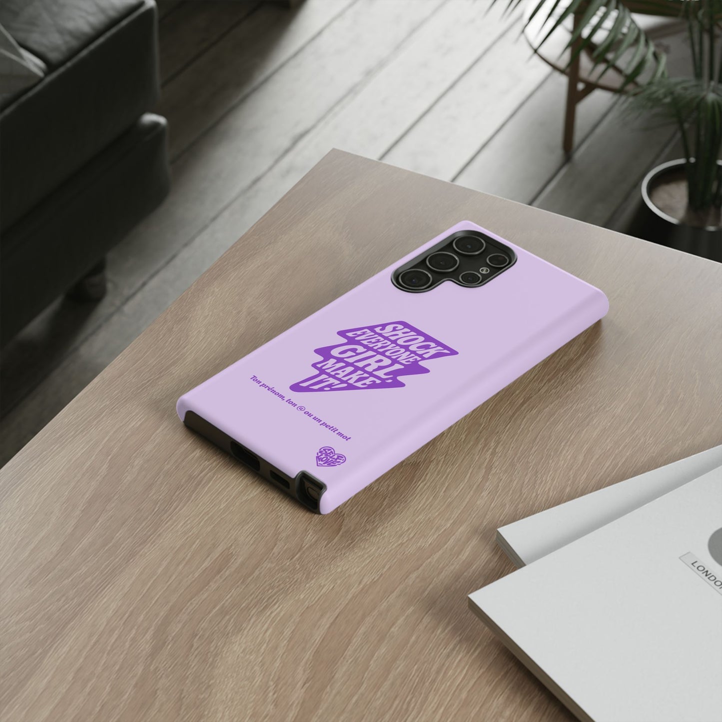 Shock Everyone - Coque Samsung (violet)