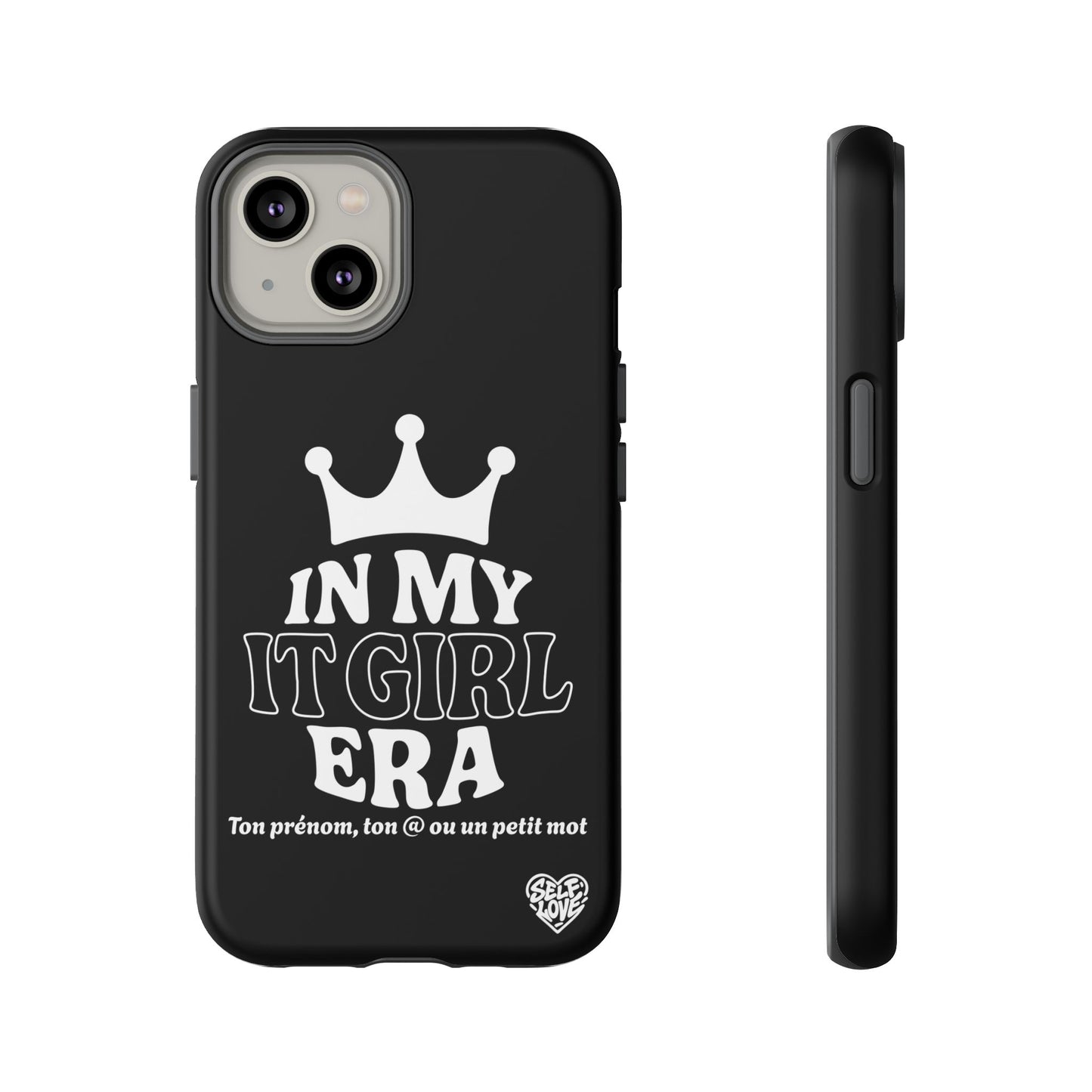In My It Girl Era - Coque iPhone (noir)
