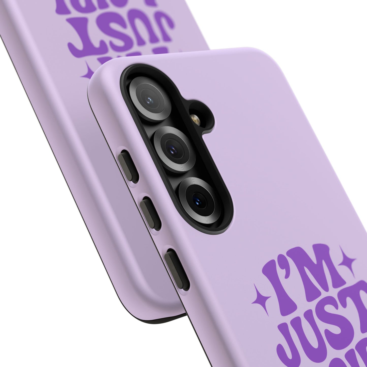 Im Just A Girl - Coque Samsung (violet)
