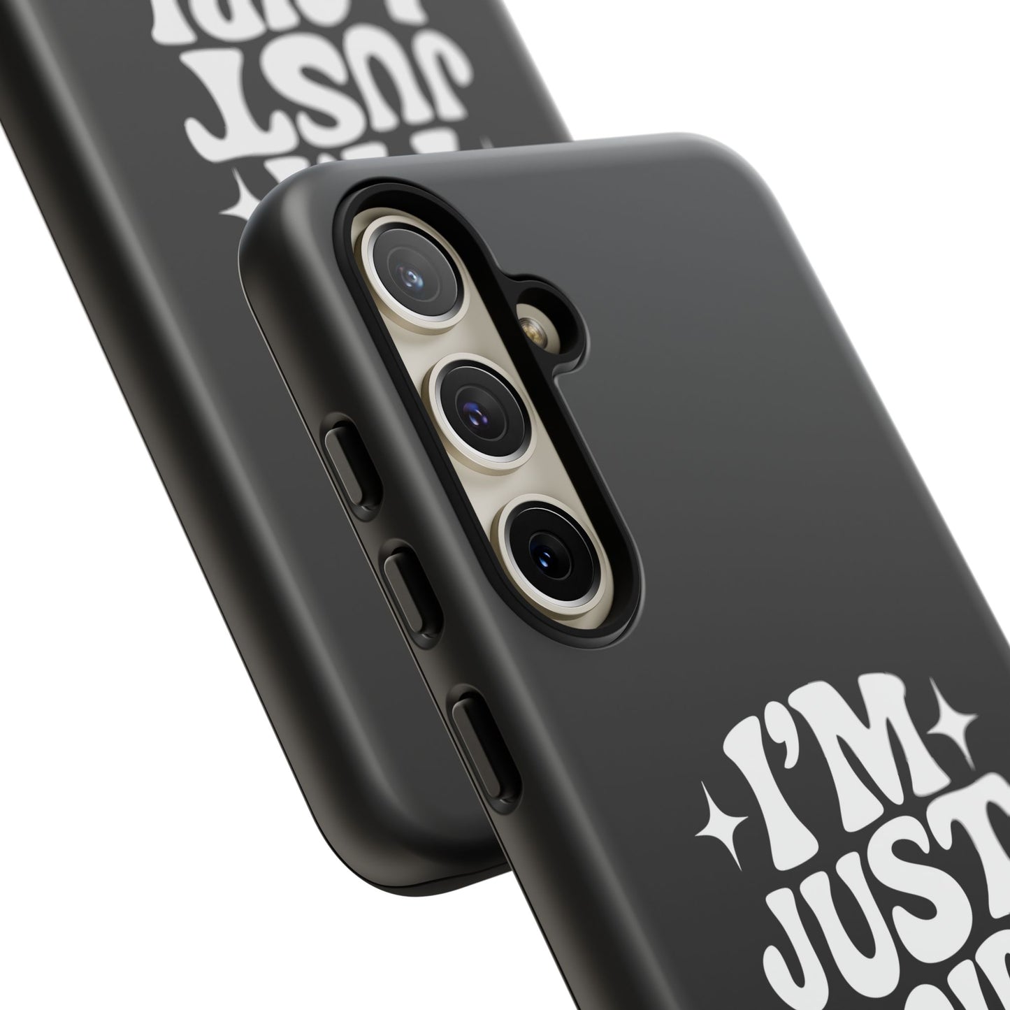 Im Just A Girl - Coque Samsung (noir)