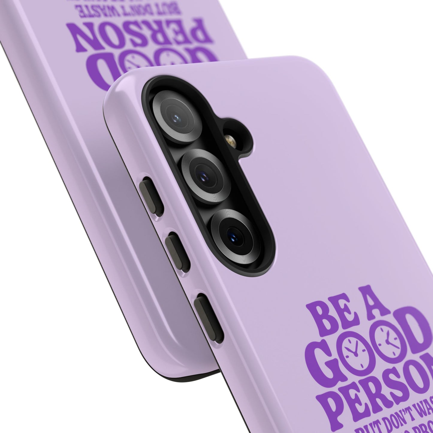Be A Good Person - Coque Samsung (violet)