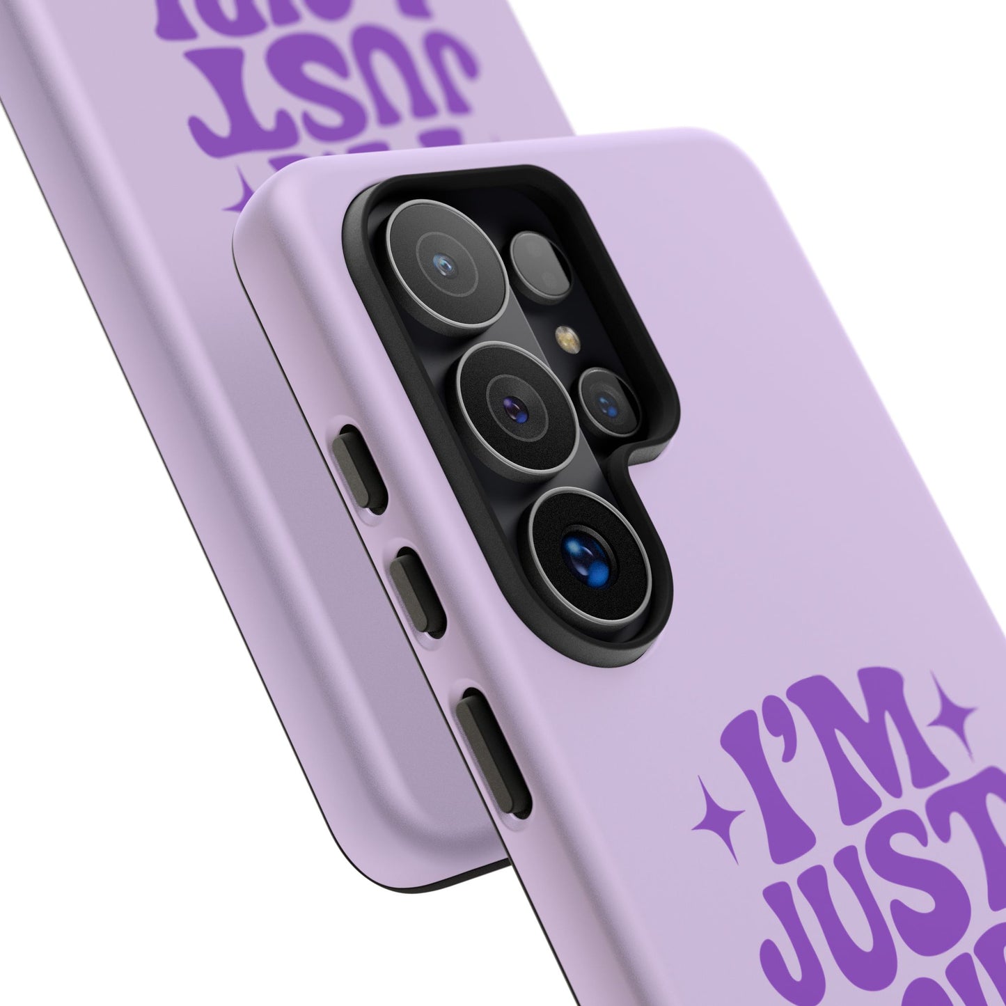 Im Just A Girl - Coque Samsung (violet)