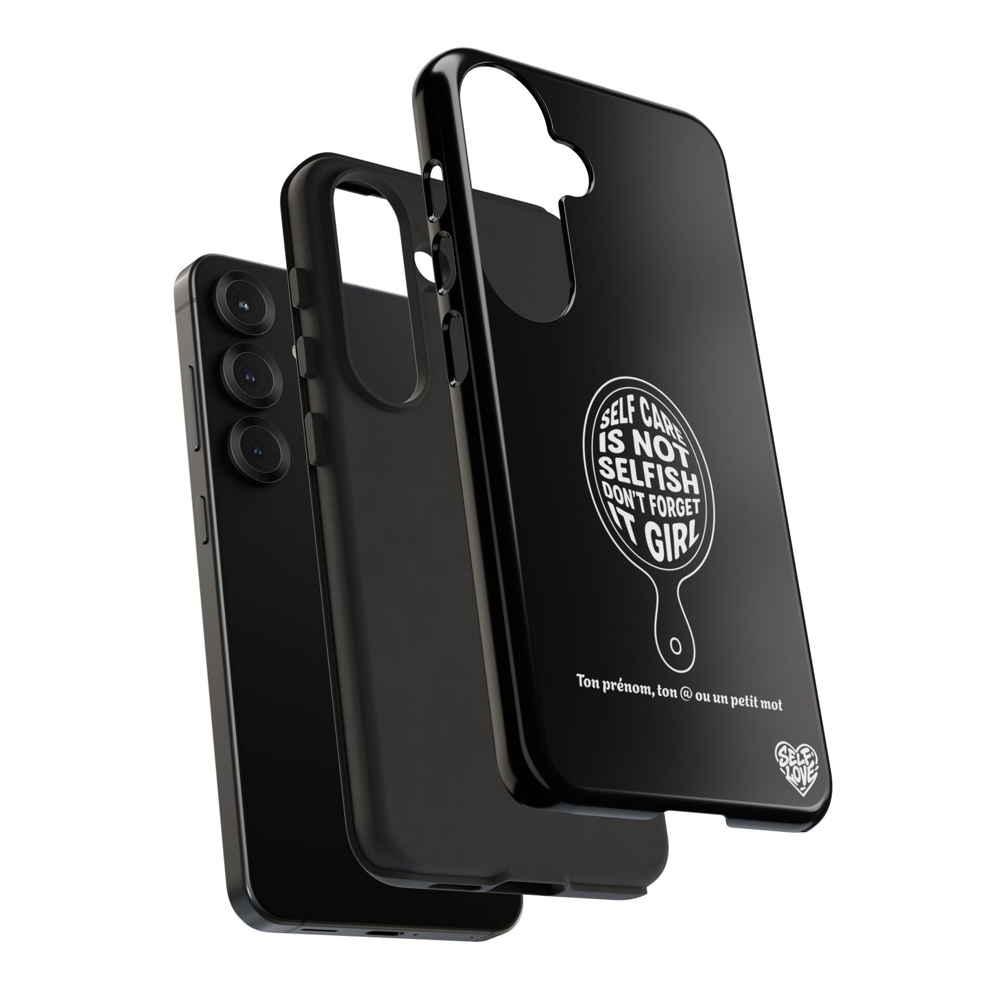 Self Care - Coque Samsung (noir)