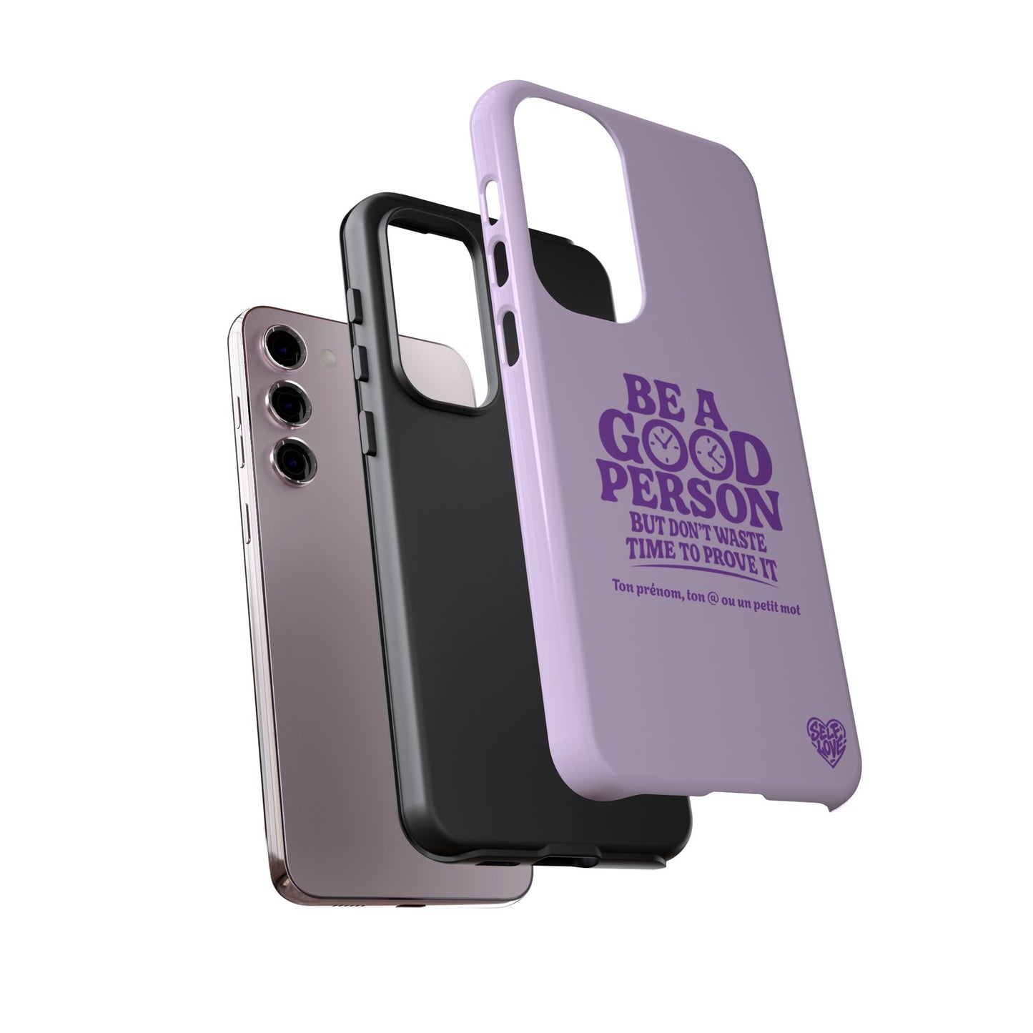 Be A Good Person - Coque Samsung (violet)