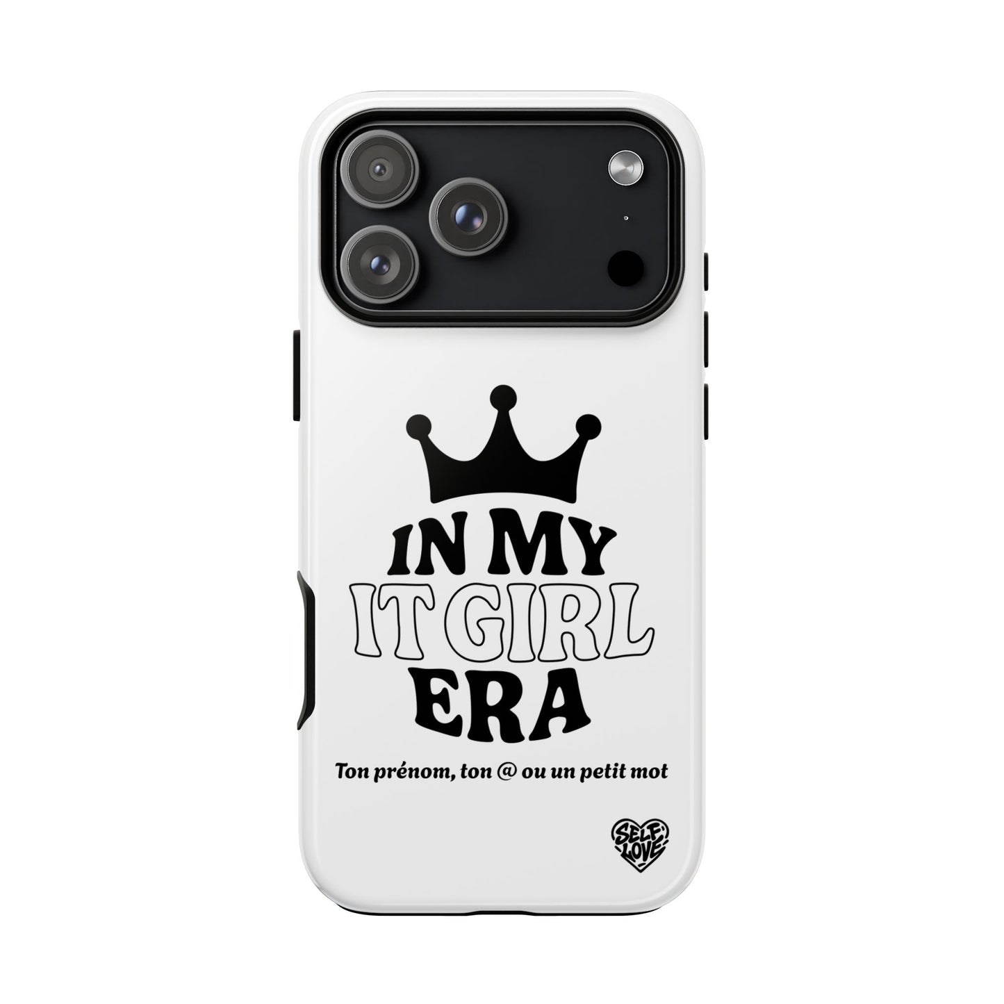 In My It Girl Era - Coque iPhone (blanc)