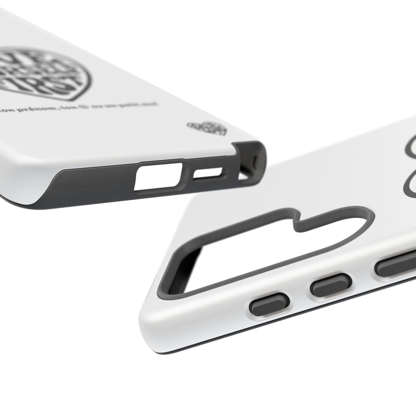 Love Yourself First - Coque Samsung (blanc)
