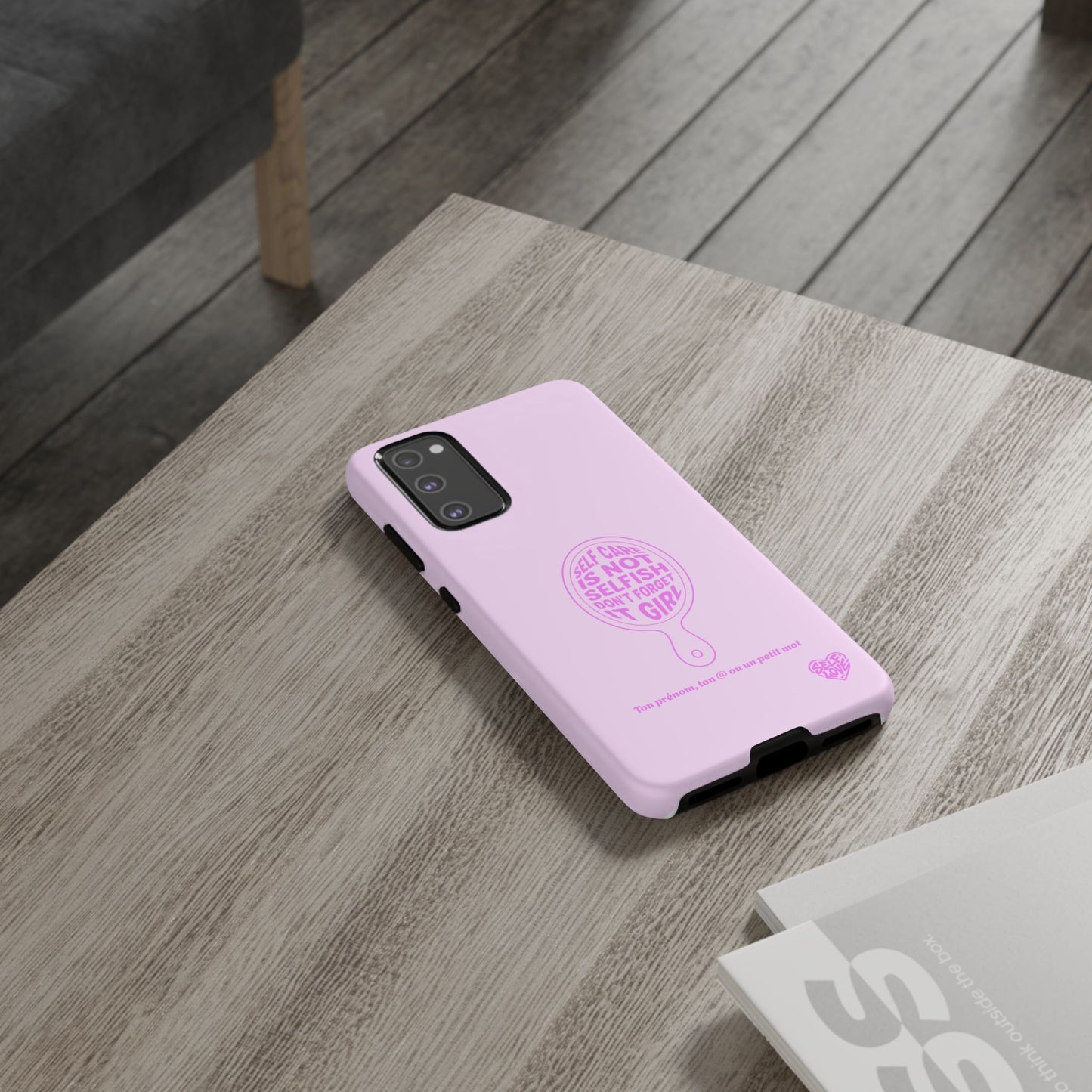 Self Care - Coque Samsung (rose)