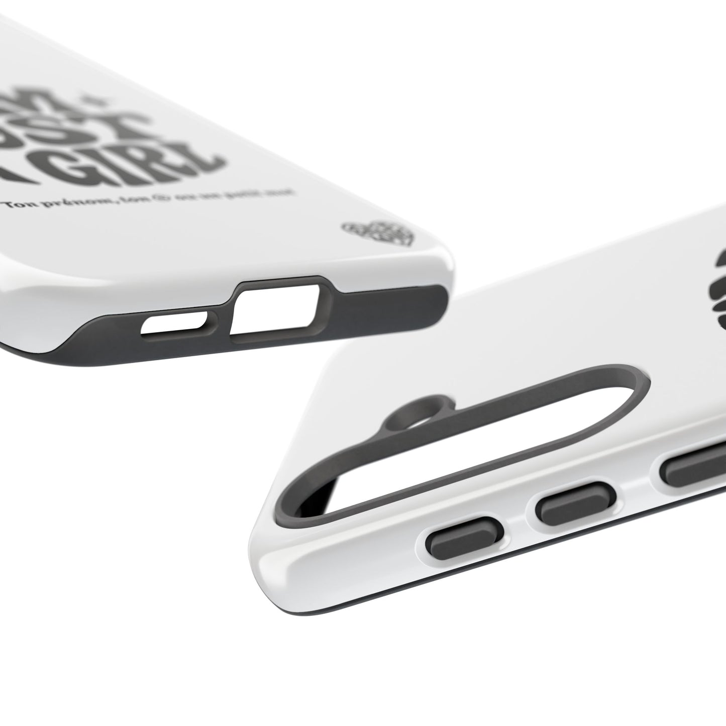 Im Just A Girl - Coque Samsung (blanc)