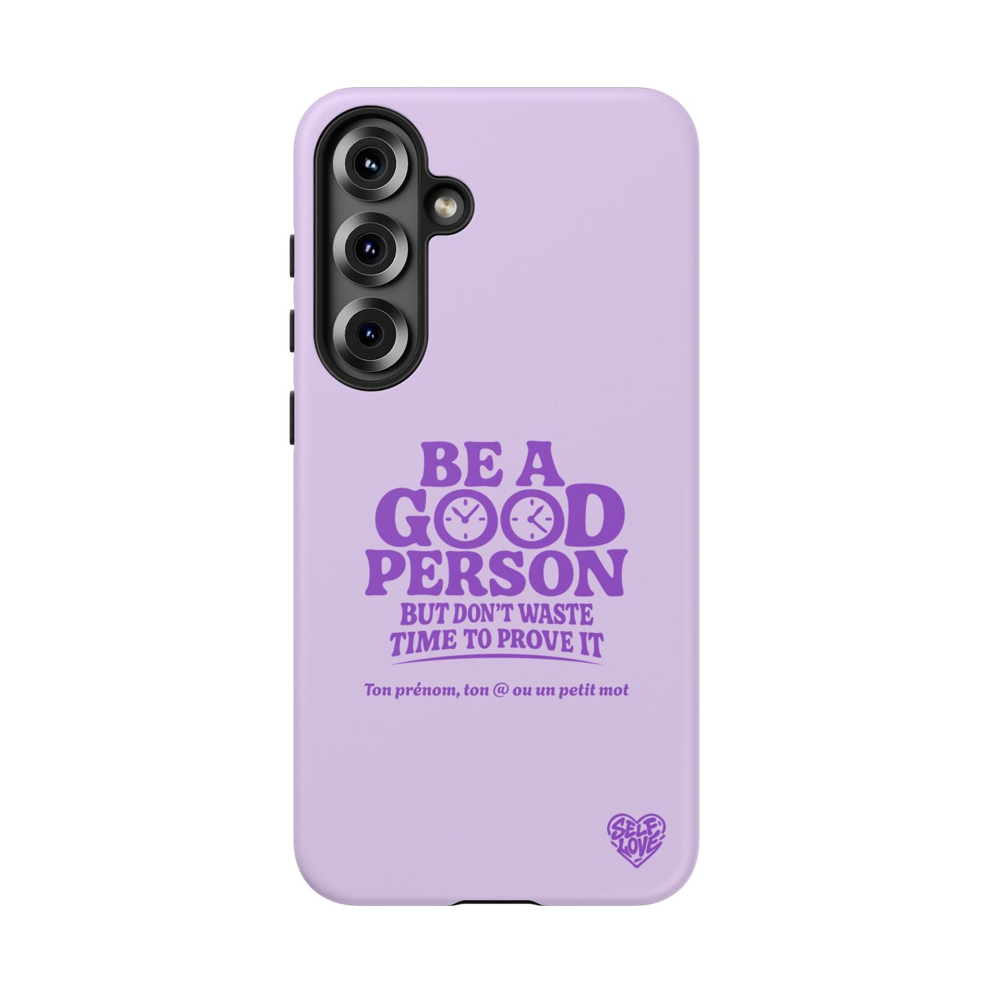 Be A Good Person - Coque Samsung (violet)