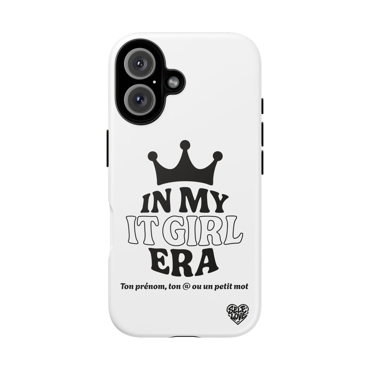 In My It Girl Era - Coque iPhone (blanc)
