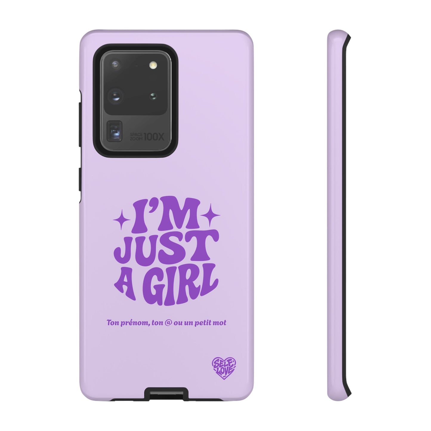 Im Just A Girl - Coque Samsung (violet)