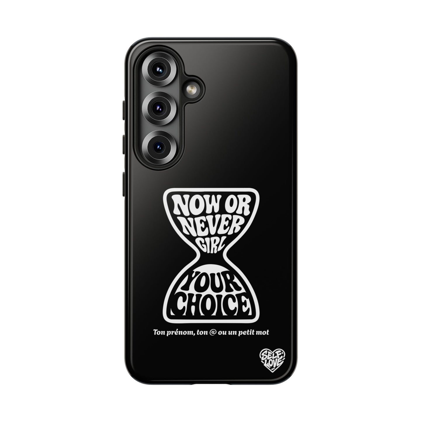Now Or Never Girl - Coque Samsung (noir)