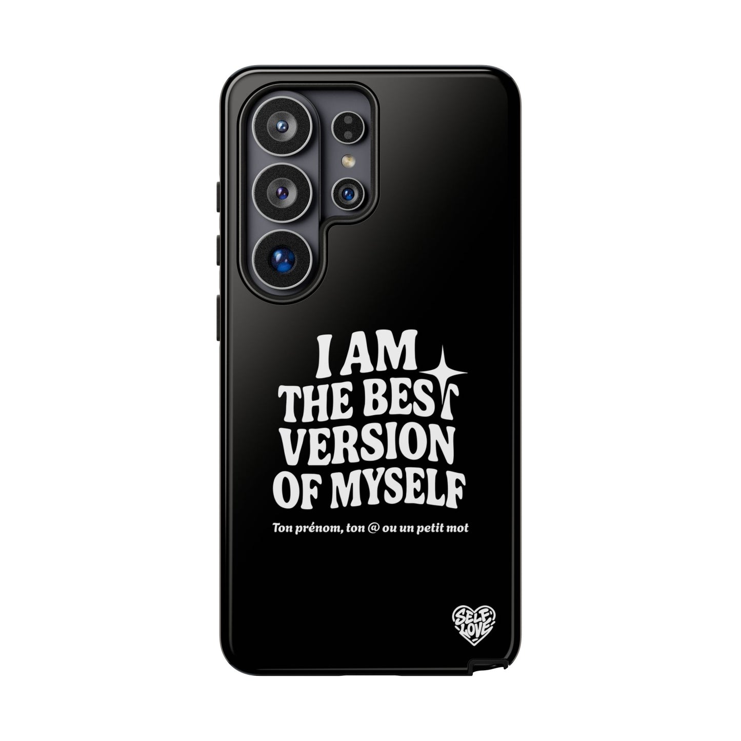 I Am The Best Version Of Myself - Coque Samsung (noir)