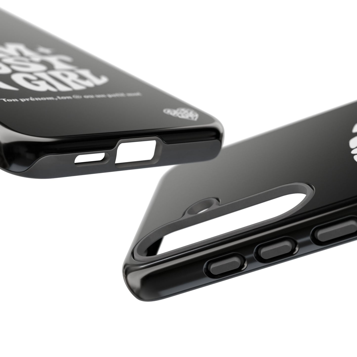 Im Just A Girl - Coque Samsung (noir)