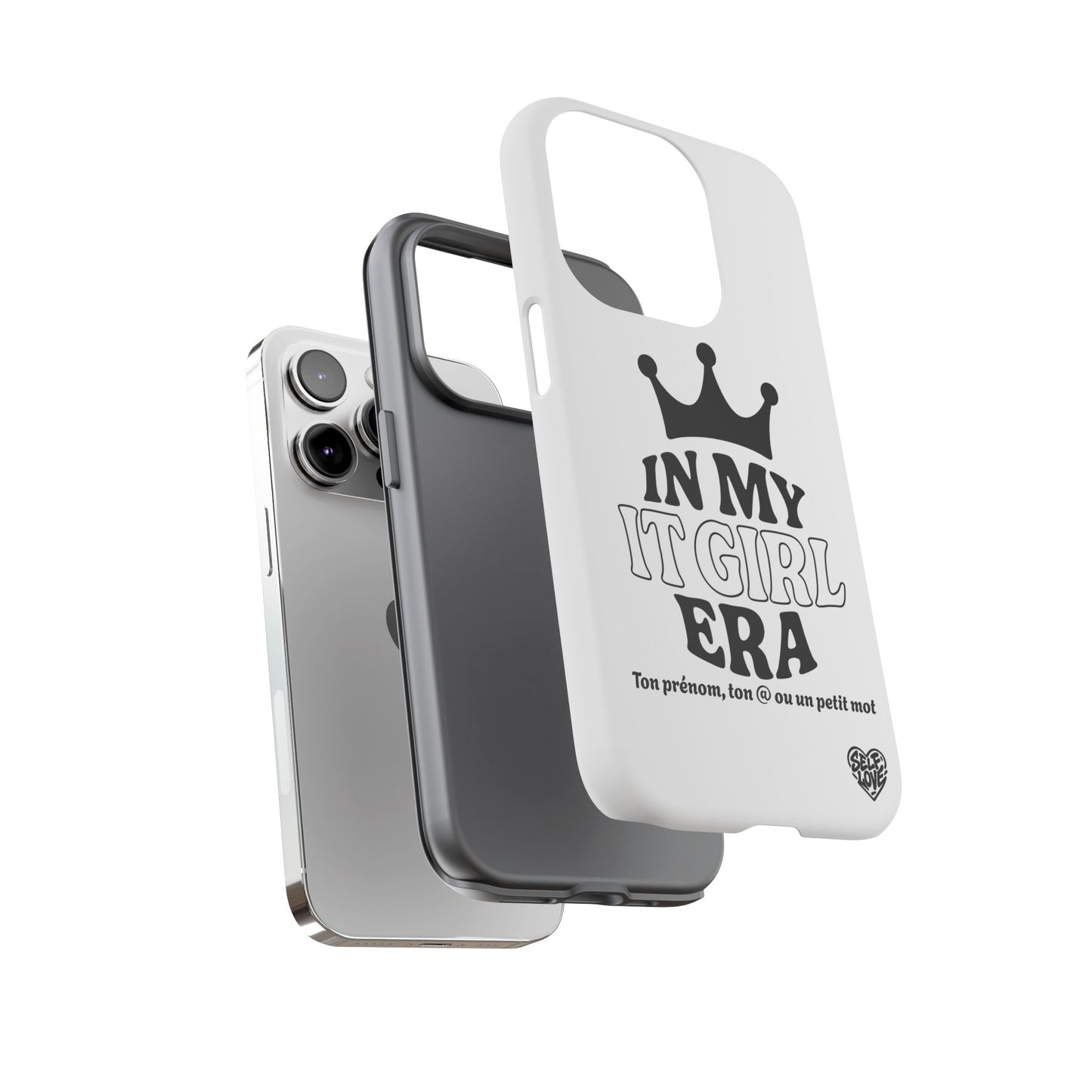In My It Girl Era - Coque iPhone (blanc)