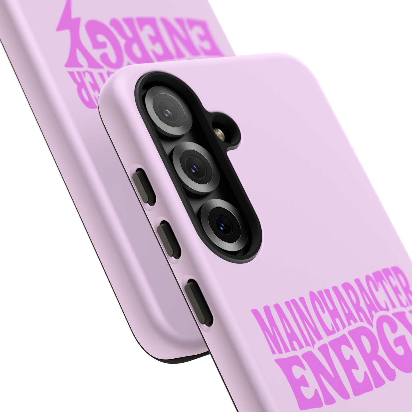 Main Character Energy - Coque Samsung (rose)